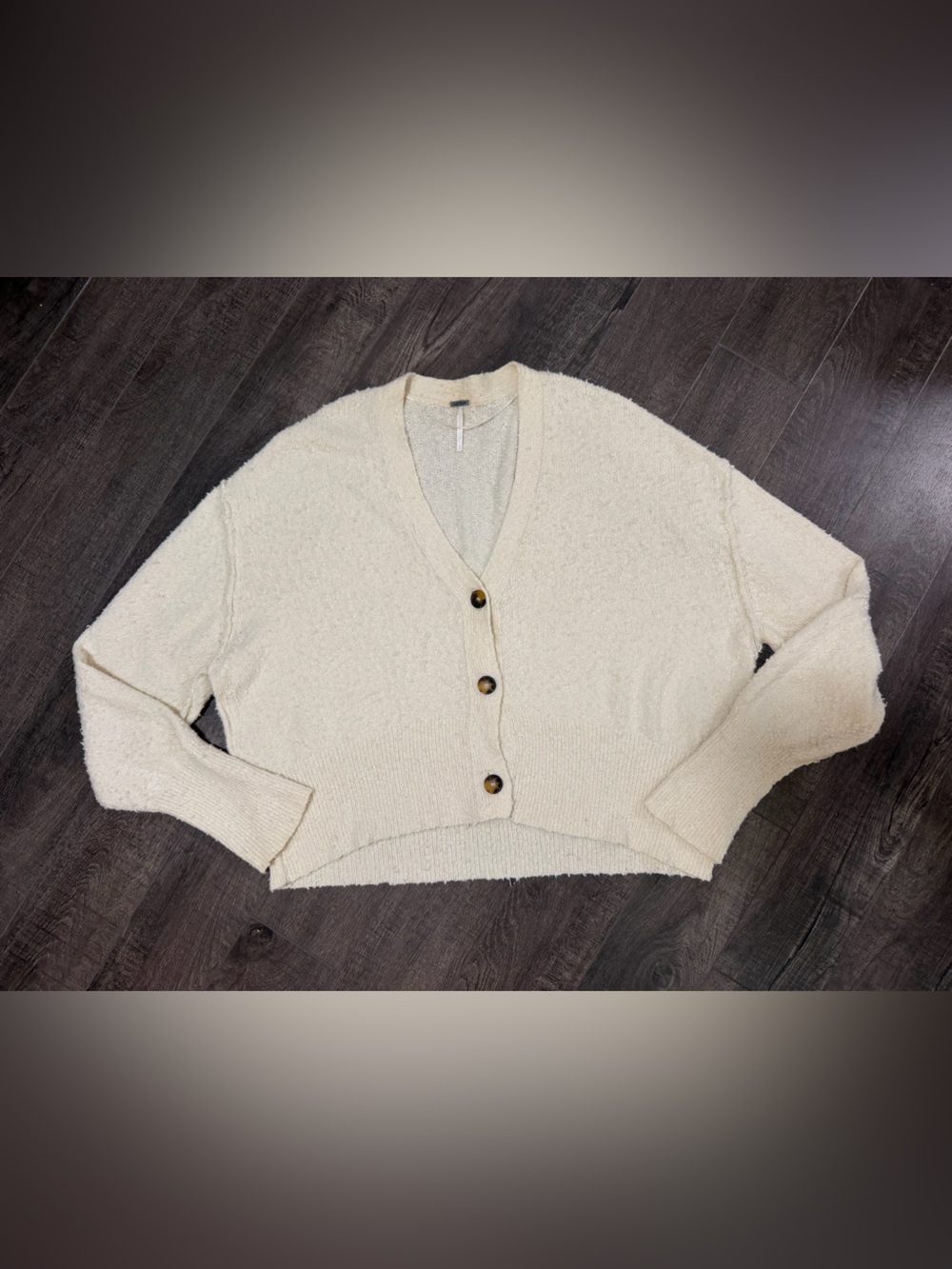 Free People - My Best Friends Cardigan - small - cream